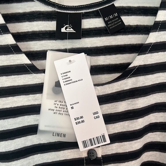 Quiksilver tie-front Tank - Picture 5 of 5